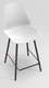 PETALE Chaise haute L.46xP.51.5xH.101.5cm-hauteur assise 65.5cm