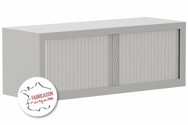 [Pas de famille] - [Pas de sous famille] - Armoire rehausse H44xL120cm coffre aluminium/rideaux aluminium