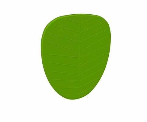 PANNEAUX ACOUSTIQUES - Pour plafond ou mur suspendu - LEAF panneau acoustique mural L.133xH.161cm ép.3cm, crochets livrés, coloris vert clair