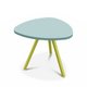TRIUM Table basse forme triangulaire L.50xP.50xH.40cm
