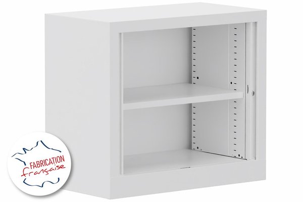 [Pas de famille] - [Pas de sous famille] - Armoire à rideaux H69,5xL80cm 1 tablette