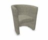 CLUB fauteuil 1 place, tissu STEP coloris beige chiné