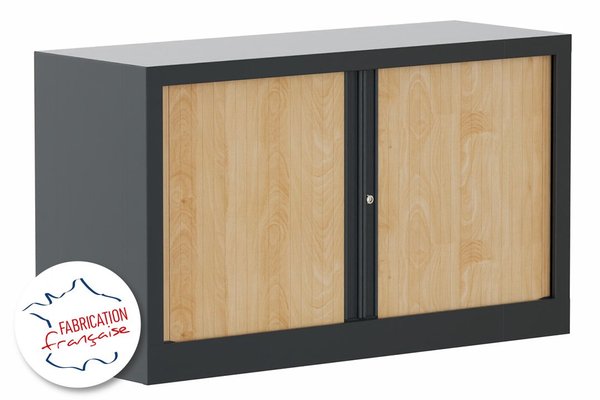 [Pas de famille] - [Pas de sous famille] - Armoire à rideaux H69,5xL120cm