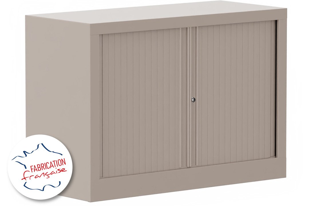 Armoire à rideaux H69,5xL100cm 1 tablette