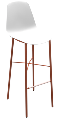 CHAISES ET TABOURETS - Pour tables hauteurs 105 ou 110 cm - DIXIE Chaise haute L.44xP.52xH.117cm-hauteur assise 80cm