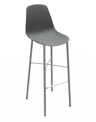 CHAISES ET TABOURETS - Pour tables hauteur 90 cm - DIXIE Chaise haute L.44xP.52xH.101.5cm-hauteur assise 65cm.