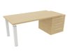 X4- Plan Manager 180x90cm + caisson XXL débordant (encombrement 206x90cm)