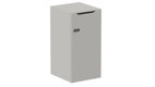 Meuble à cases H.92xL.45xP.50cm - 1 case H86cm. porte avec découpe en partie haute. serrure à code