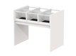 Bac à BD 6 cases mélaminé tube époxy - L98xP62,5xH85,5 cm