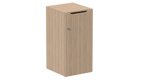Meuble à cases H.92xL.45xP.50cm - 1 case H86cm. porte avec découpe en partie haute. serrure à clé
