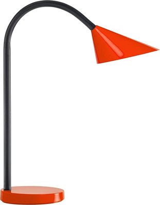 LUMINAIRES - Lampes - CYGNE Lampe de bureau LED avec bras flexible, interrupteur on/off, rouge