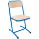 Chaise SAKI assise et dossier bois Blueprotech® piètement époxy - T5
