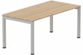 Module départ table composable 120x80cm hêtre/ aluminium