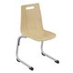 Chaise GIPSY II coque C1 Classic bois Blueprotech® piètement aluminium époxy - T4