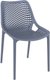 BAHIA-Chaise en polypropylène renforcè fibre de verre-Polypropylène recyclable,
renforcé de fibre de verre.
Usage intérieur et extérieur.