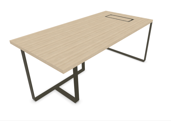 Gamme P1 - Tables de bureau - P1 Table de bureau 180x90cm - top access à droite - sans voile de fond.