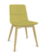 MELODY chaise 4 pieds bois frêne naturel