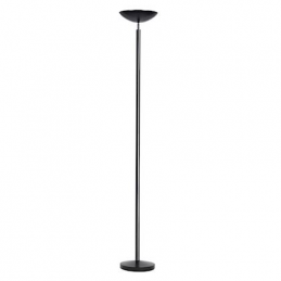LUMINAIRES - Lampadaires - LINE Lampadaire LED à éclairage indirect, vasque orientable, variateur sur le cordon, coloris noir