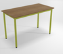 DECO Table forme rectangulaire L.120xP.60xH.75cm