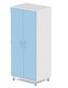 Armoire ACTIVE SUMMUM 2 portes mélaminé 2 portes toute penderie - L80xP60xH190 cm
