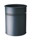 CORBEILLE RONDE  -DECOR AJOUREE -15L Anthracite