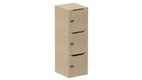 Meuble à cases H.137xL.45xP.50cm - 3 cases H43cm- portes avec découpe en partie haute. serrure à code, corps D1, portes D1