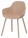 COCOON 4P Chaise 4 pieds. L.56xP.59xH.82cm-hauteur assise 46cm.
