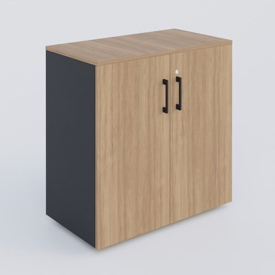 [Pas de famille] - [Pas de sous famille] - Armoire avec portes tablettes mélaminé 80x42x72 cm