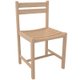 Chaise VACANCES bois incolore - T6