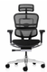 Fauteuil ERGONOMIQUE NO LIMIT / Kanji Premium 24/24 résille noire, structure noire