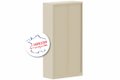 Armoire à rideaux H198xL100cm 4 tablettes