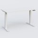 Poste solo 140*70 réglable en hauteur éléctriquement de 70-120 cm gamme KPro2. Plateau Blanc et pietement Blanc.