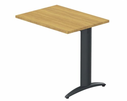 Gamme K2 - Extensions - Plans droits - K2 Retour direct 60x80cm sur pied noyer /anthracite
