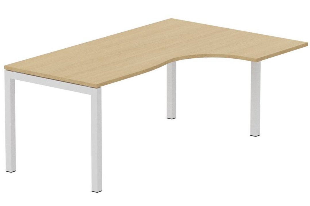 K3- Plan compact 90° asymétrique 180x120x80/60cm sur pied de soutien - retour à droite