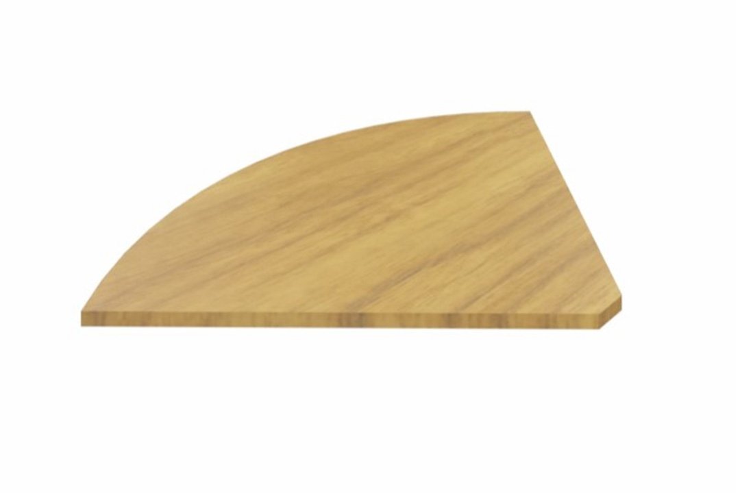 K1- Plateau 90° 85x85cm - Plateau: Chêne (CE)- Finitions : PLATEAUX: NOYER (NO) 