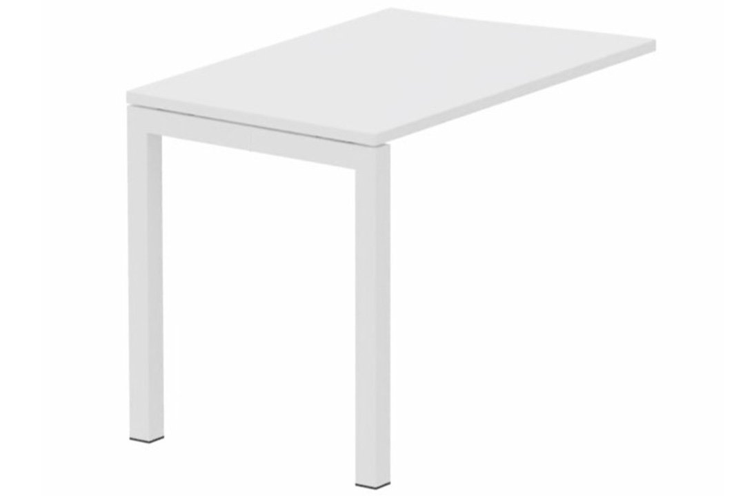 Retour vague à gauche 90x60cm sur pied blanc/blanc - sur délai