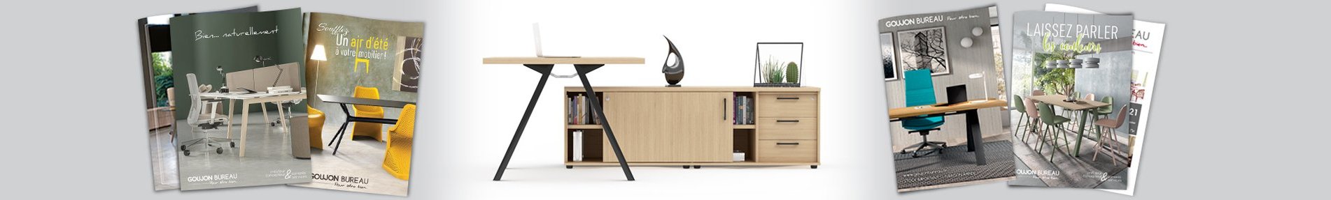 Bureau simple - 128 x 62 - T6  Goujon Bureau, spécialiste du mobilier de  bureau et fournitures