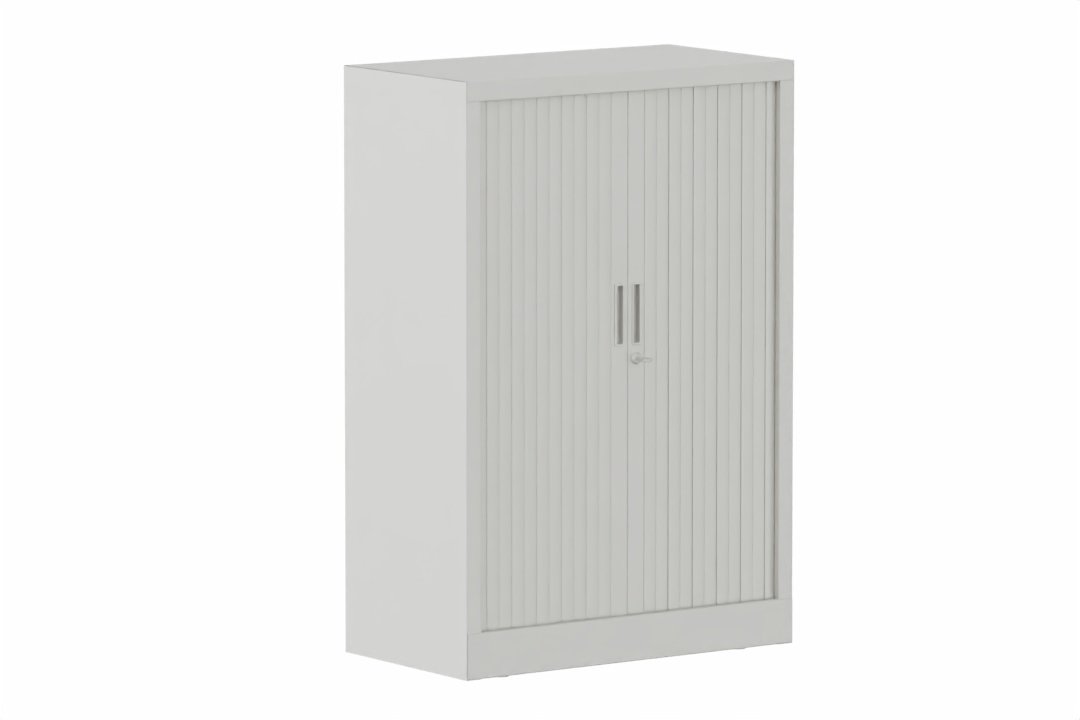 Armoire à rideaux H118xL080cm 2 tablettes