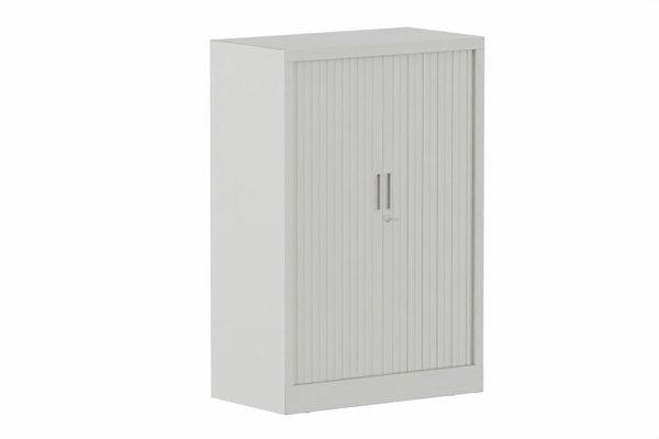 ARMOIRES A RIDEAUX - Largeur 100 cm - Armoire à rideaux H118xL100cm 2 tablettes