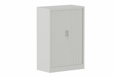 ARMOIRES A RIDEAUX - Largeur 100 cm - Armoire à rideaux H118xL100cm 2 tablettes