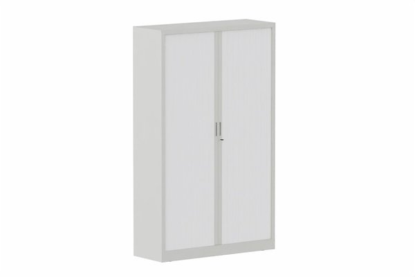 ARMOIRES A RIDEAUX - Largeur 120 cm - Armoire à rideaux H198xL120cm 4 tablettes