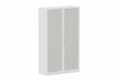 Armoire à rideaux H198xL120cm 4 tablettes