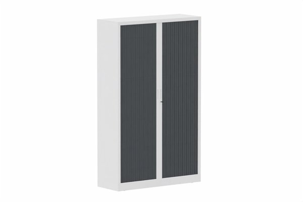 ARMOIRES A RIDEAUX - Largeur 120 cm - Armoire à rideaux H198xL120cm 4 tablettes
