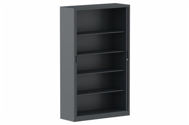 ARMOIRES A RIDEAUX - Largeur 120 cm - Armoire à rideaux H198xL120cm 4 tablettes