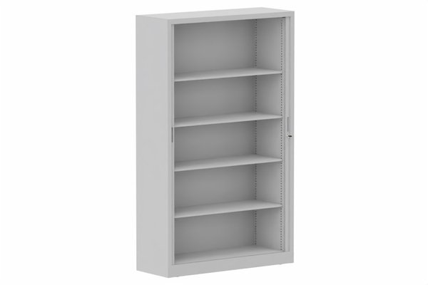 ARMOIRES A RIDEAUX - Largeur 120 cm - Armoire à rideaux H198xL120cm 4 tablettes