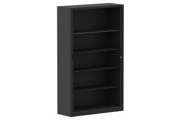 ARMOIRES A RIDEAUX - Largeur 120 cm - Armoire à rideaux H198xL120cm 4 tablettes