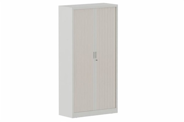 ARMOIRES A RIDEAUX - Largeur 100 cm - Armoire à rideaux H198xL100cm 4 tablettes