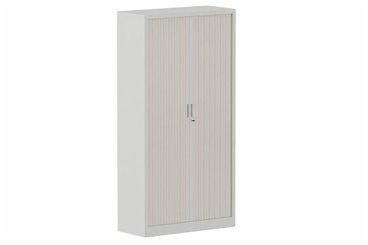 ARMOIRES A RIDEAUX - Largeur 100 cm - Armoire à rideaux H198xL100cm 4 tablettes