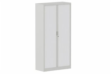 ARMOIRES A RIDEAUX - Largeur 100 cm - Armoire à rideaux H198xL100cm 4 tablettes