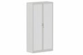 Armoire à rideaux H198xL080cm 4 tablettes